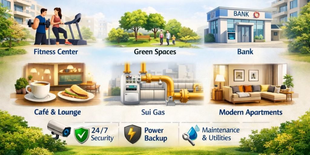 Park Avenue Housing Society Aminities